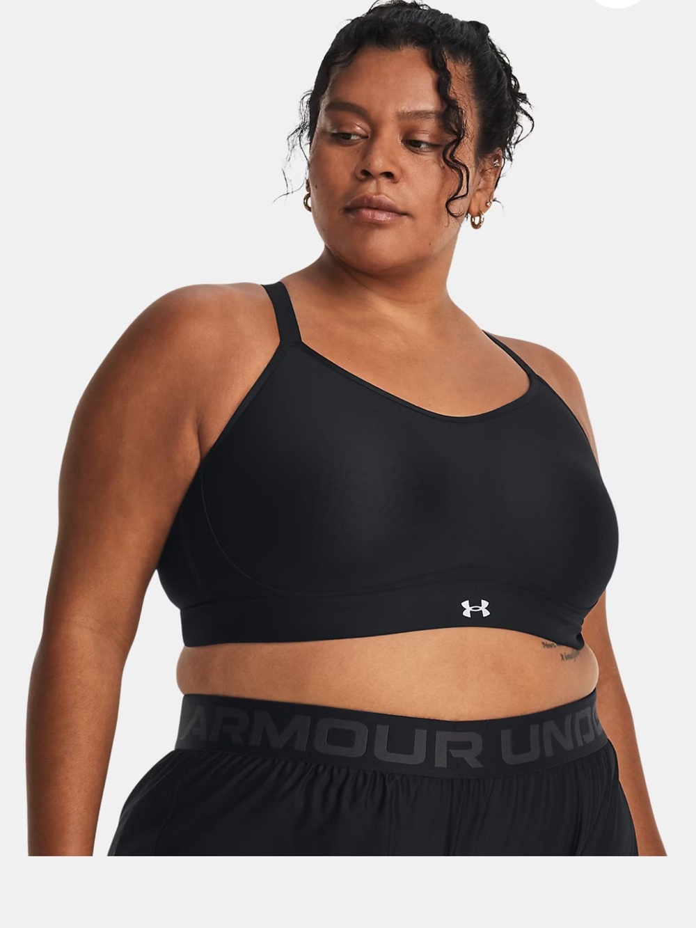 Under Armour Black Women’s Medium-Impact Padded Sports Bra
